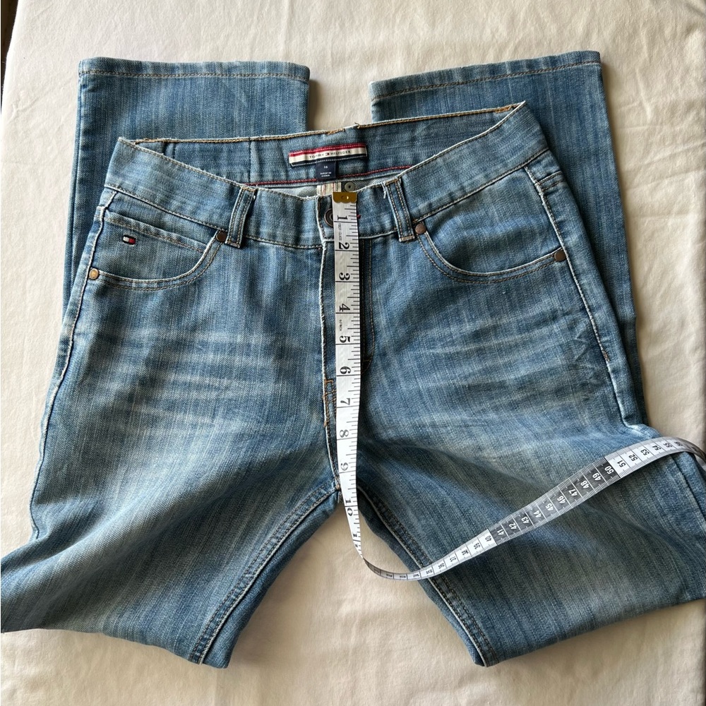 Tommy Hilfiger Jeans Womens 16 Blue Relaxed Fit - Picture 4 of 8